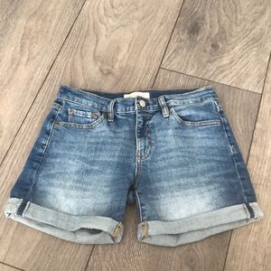 Only Worn Once! Gap 5” Jean Shorts